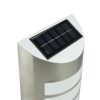 Lampă LED solară de perete pentru exterior, cu lumină rece, acumulator reîncărca