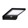 Lampă solară de perete cu senzor de mişcare, LED de exterior, fără cabluri
