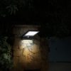 Lampă solară de perete cu senzor de mişcare, LED de exterior, fără cabluri