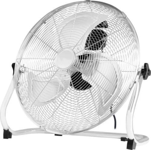 Ventilator de podea 100W din oţel inoxidabil diametru 45 cm, 3 trepte, silenţios