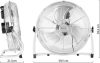 Ventilator de podea 100W din oţel inoxidabil diametru 45 cm, 3 trepte, silenţios