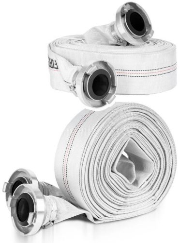 Furtun de refulare tip pompieri pentru apă - 30 m, 2" presiune 8 bar