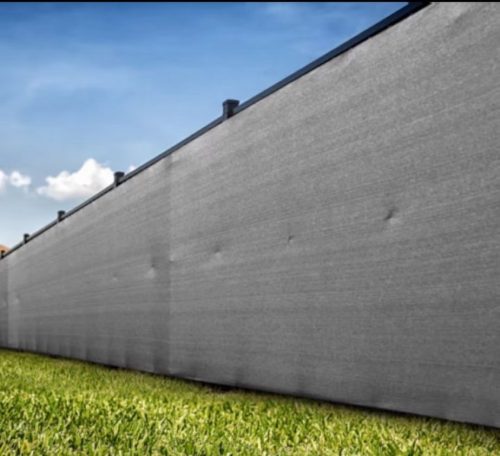 Plasă de umbrire gri antracit 1,5 x 10 m, 98% opacitate, 200g/m2, rezistentă UV