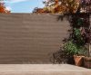 Plasă de umbrire maro alun - 1,5 x 15 m, 98% opacitate, 200g/m2, exterior

