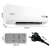 Cortina de aer Smart Wifi încălzire Economie de energie Funcţia de oscilaţie + t