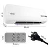 Cortina de aer Smart Wifi încălzire Economie de energie Funcţia de oscilaţie + t