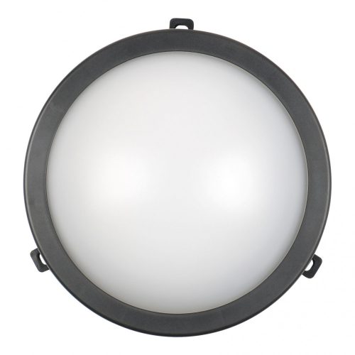Plafonieră LED 12W 4000K rotundă neagră