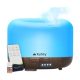 Difuzor de aromă Led cu telecomandă 4in1 vaporizator de aromaterapie, difuzor de