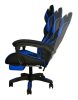Scaun Gamer cu tapiţerie din piele ecologică, suport pentru picioare, capacitate