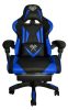 Scaun Gamer cu tapiţerie din piele ecologică, suport pentru picioare, capacitate
