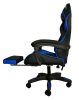 Scaun Gamer cu tapiţerie din piele ecologică, suport pentru picioare, capacitate