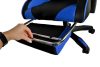 Scaun Gamer cu tapiţerie din piele ecologică, suport pentru picioare, capacitate