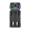 Încărcător rapid pentru baterii Li-ion Xtar D2 cu două canale 230V