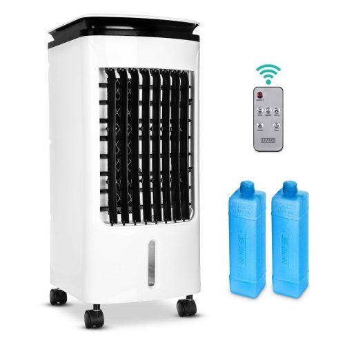 4-in-1 răcitor de aer mobil portabil cu răcire, umidificare, cronometru 80W