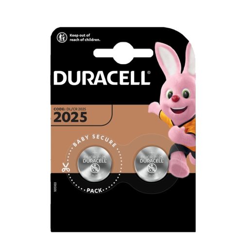 Duracell Gombelement Litiu CR2025 (3V) B2