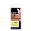 Baterie Duracell pentru aparate auditive DA10 0%Hg (1.45V) B6