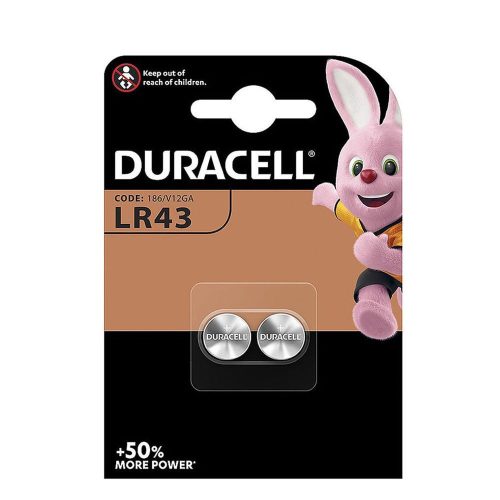 Duracell Pila buton alcalină AG12 / LR43 (1.5V) B2