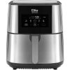 Air Fryer 8 litri XXXL, friteuză cu aer cald cu afişaj, INOX -1800W