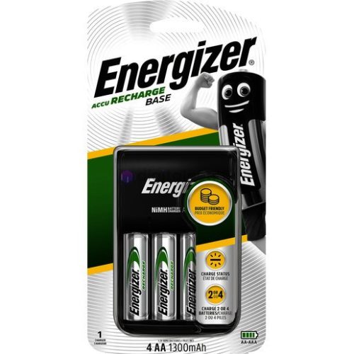 Încărcător de baterii Energizer BASE + 4pcs 1300mAh R2U AA