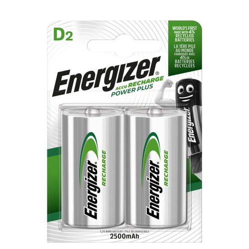 Baterie Energizer Ni-Mh Goliath LR20 2500mAh B2
