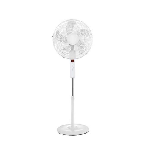 Ventilator vertical Zelux 50W cu temporizator, 3 trepte de viteză, 45cm