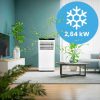 Aparat de aer condiţionat mobil 3 în 1, 2,6 kW, 9000 Btu, WiFi, panou tactil LED