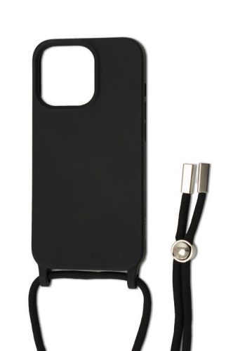 YOOUP CORD IPHONE 13 PRO MAX 6.7 CU CABLU TPU CAZ NEGRU