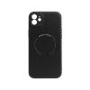 Carbon model MagSafe TPU cazuri de telefon iPhone 12 Pro Max 6.7 negru