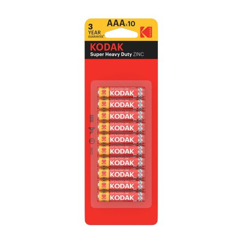 Kodak Extra Zinc Baterie micro semi-dură placată cu zinc AAA (1.5V) B10