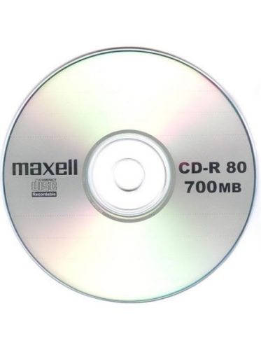 Maxell CD-R 52X 1 manşon de hârtie