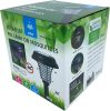 Lampă de respingere a ţânţarilor Solar LED, UV violet şi LED alb, încărcare sola
