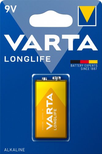 VARTA Baterie alcalină 9V cu durată lungă de viaţă B1