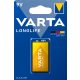 VARTA Baterie alcalină 9V cu durată lungă de viaţă B1