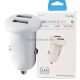 Yourz maşină brichetă încărcător rapid adaptor 2xUSB