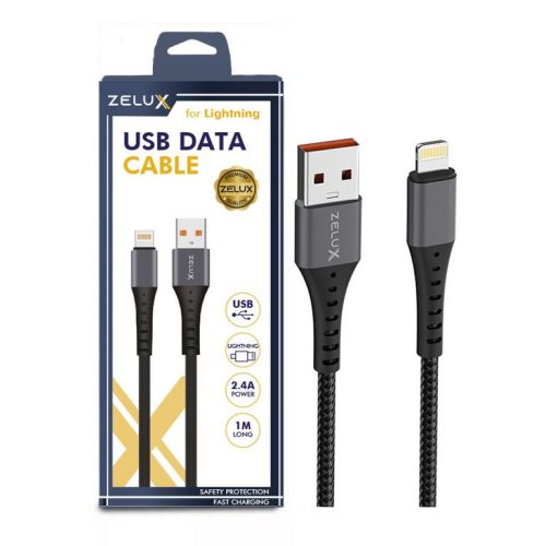 Zelux încărcător rapid şi cablu de date 100cm lightning