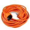Zelux prelungitor 1 cale 20m cu cablu 1,5mm2 (portocaliu)