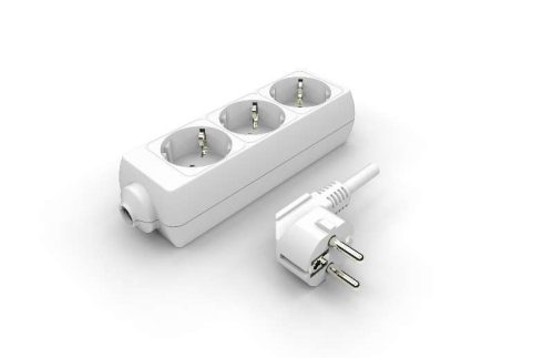 Distribuitor Zelux 3x16A Soclu 1m