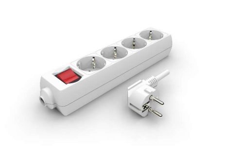 Distribuitor Zelux 4x16A priză 1m cu comutator