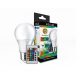 Zelux Smart bec LED RGB + alb cald  9W, E27, cu telecomanda, bec inteligent col
